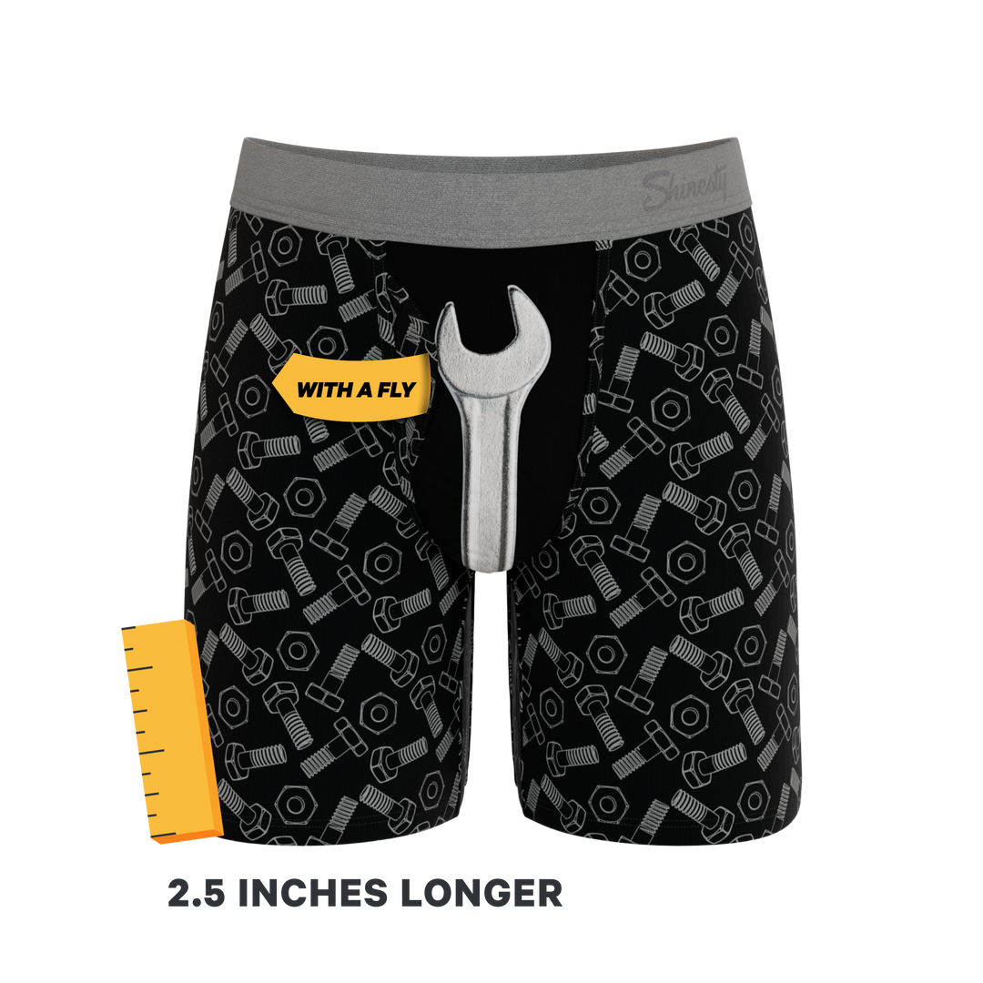 The Torque It Long Leg Wrench Print with Fly